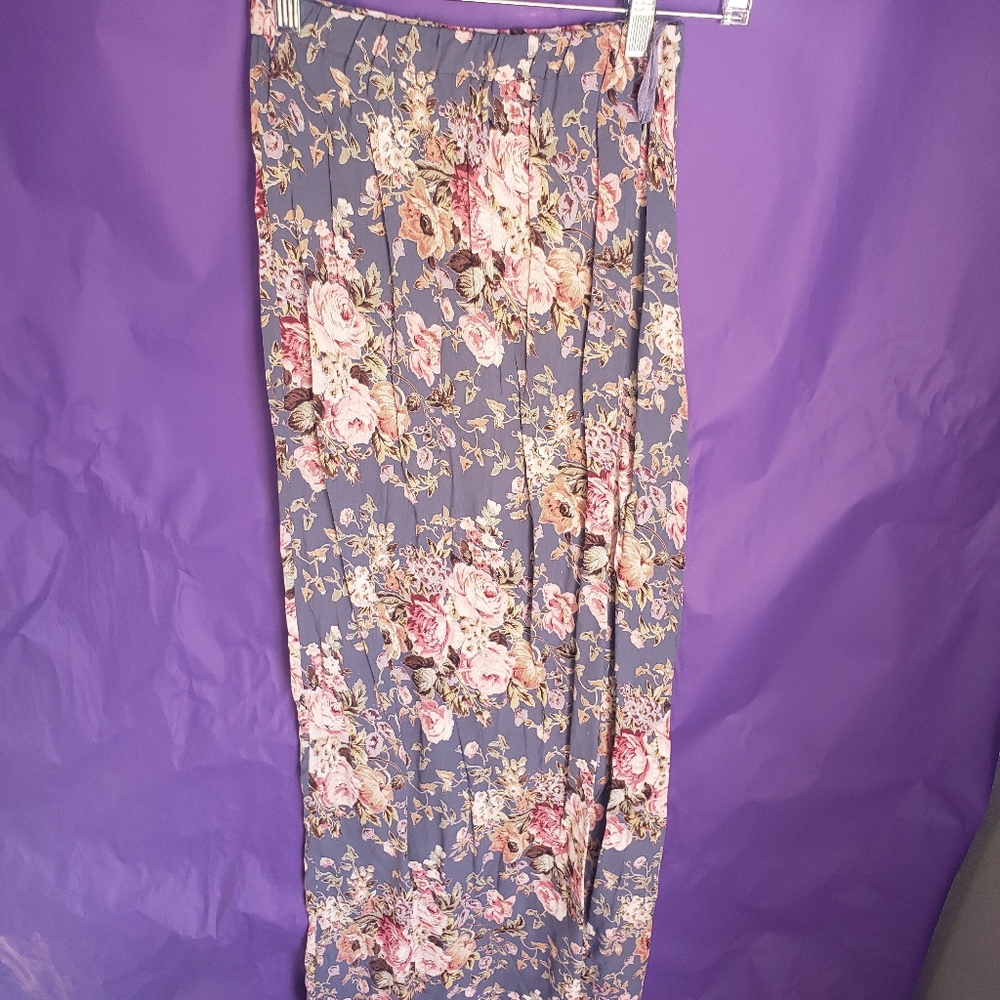 90s Neo Nostalgia floral maxi skirt